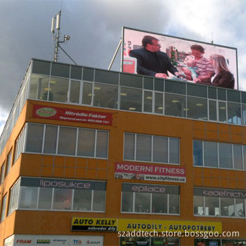 Medical LED Signs, Installed at the Roof of One Hospital